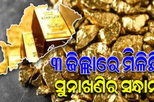 ଓଡ଼ିଶାର ୩ଟି ଜିଲ୍ଲାର ବିଭିନ୍ନ ଅଞ୍ଚଳରେ ମିଳିଛି ସୁନା ଖଣିର ସନ୍ଧାନ: ଇସ୍ପାତ ଓ ଖଣି ମନ୍ତ୍ରୀ