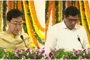 କେଜରିୱାଲଙ୍କ କ୍ୟାବିନେଟରେ ନୂଆ ମନ୍ତ୍ରୀ ଭାବେ ଶପଥ ନେଲେ ଆତିସୀ ମାର୍ଲେନା ଓ ସୌରଭ ଭରଦ୍ୱାଜ