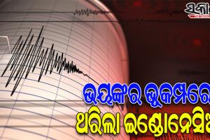 ଇଣ୍ଡୋନେସିଆରେ ଭୟଙ୍କର ଭୂମିକମ୍ପ, ରିକ୍ଟର ସ୍କେଲରେ ତୀବ୍ରତା ୭.୦ ରେକର୍ଡ