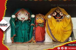 ଦ୍ୱିତୀୟ ଶ୍ରୀକ୍ଷେତ୍ର ବାରିପଦା, ଆଡପ ମଣ୍ଡପରେ ଦର୍ଶନ ଦେଉଛନ୍ତି ତିନି ଠାକୁର