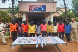 ଶିମିଳିପାଳରେ ଶିକାରୀ ଗୁଳିରେ ଭାରପ୍ରାପ୍ତ ରେଞ୍ଜର ମୃତ୍ୟ ଘଟଣା: ୧୦ ଜଣକୁ ଗିରଫ କଲା ପୁଲିସ