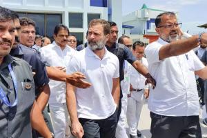 ମଣିପୁର ଯାଇଥିବା ରାହୁଲ୍‌ ଗାନ୍ଧୀଙ୍କ ଗାଡ଼ିକୁ ଚୁରାଚାନ୍ଦପୁରରେ ଅଟକାଇଲା ପୁଲିସ