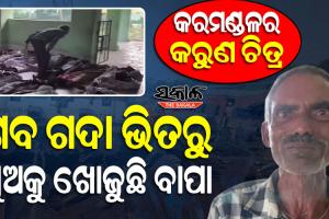 କୁଢ କୁଢ ଶବ ଭିତରେ ଭେଣ୍ଡିଆ ପୁଅକୁ ଖୋଜୁଛି ବୁଢା ବାପ, ଭାଇରାଲ ହେଉଛି ଟ୍ରେନ୍‌ ଦୁର୍ଘଟଣା ପର’ର ଏହି ଭିଡିଓ….