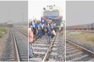 ଗୋଟିଏ ଟ୍ରାକରେ ଦୁଇ ଟ୍ରେନ, ଟଳିଲା ଆଉ ଏକ ବଡଧରଣର ରେଳ ଦୁର୍ଘଟଣା