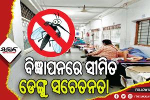 ବିଜ୍ଞାପନରେ ସୀମିତ ଡେଙ୍ଗୁ ସଚେତନତା: ସାଧାରଣ ୱାର୍ଡରେ ଡେଙ୍ଗୁ ରୋଗୀ, ହେଲେ ମଶାରି ନାହିଁ