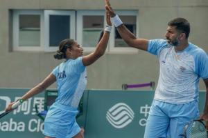 ଏସିଆନ୍ସ ଗେମ୍ସରେ ଭାରତକୁ ନବମ ସ୍ବର୍ଣ୍ଣ, ଟେନିସ ମିକ୍ସଡ ଡବଲ୍ସରେ ସ୍ବର୍ଣ୍ଣ ପଦକ ଜିତିଲା ଭାରତ