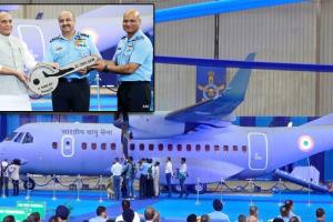 ଭାରତୀୟ ବାୟୁସେନାରେ ସାମିଲ ହେଲା ଅତ୍ୟାଧୁନିକ C-295 MW ଟ୍ରାନ୍ସପୋର୍ଟ ଏୟାରକ୍ରାଫ୍ଟ