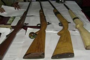 ଶିମିଳିପାଳ ପାଦଦେଶରୁ ପୁଣି ୭୧ଟି ଦେଶୀ ବନ୍ଧୁକ ଜବତ