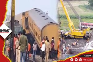 ଓଡ଼ିଶା-ଆନ୍ଧ୍ର ସୀମାରେ ଟ୍ରେନ ଦୁର୍ଘଟଣା: ସରିଲା ଉଦ୍ଧାର କାର୍ଯ୍ୟ, ଚାଲିଛି ଟ୍ରାକ ମରାମତି