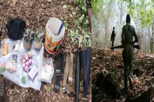 ନଳୀକୁମ୍ପା ଜଙ୍ଗଲରେ ଏନକାଉଣ୍ଟର: ଛତ୍ରଭଙ୍ଗ ଦେଲେ ୨୫ରୁ ଉର୍ଦ୍ଧ୍ବ ମାଓବାଦୀ, ବିପୁଳ ମାଓ ସାମଗ୍ରୀ ଜବତ