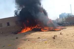 ଭାରତୀୟ ବାୟୁ ସେନା ଏୟାରକ୍ରାଫ୍ଟ ଦୁର୍ଘଟଣାଗ୍ରସ୍ତ, ପାଇଲଟ୍ ସୁରକ୍ଷିତ