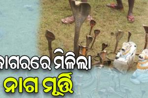 ମହାଶିବରାତ୍ରିରେ ମହାନଦୀରୁ ଶହେରୁ ଅଧିକ ନାଗମୂର୍ତ୍ତି, ଶିବଲିଙ୍ଗ ଓ ବୃଷଭ ମୂର୍ତ୍ତି ଉଦ୍ଧାର