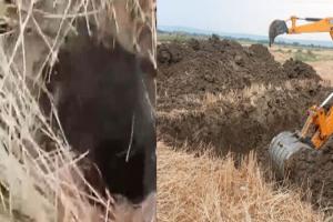 ଖେଳୁଥିବାବେଳେ ବୋରୱେଲରେ ଖସିପଡିଲା ୬ ବର୍ଷର ଶିଶୁ , ଉଦ୍ଧାର କାର୍ଯ୍ୟ ଜାରି