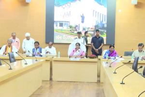 ଶେଷ ହେଲା ସର୍ବଦଳୀୟ ବୈଠକ, ବିଧାନସଭା ଅଧିବେଶନ ସୁରୁଖୁରୁରେ ଚାଲିବା ନେଇ ସମସ୍ତଙ୍କ ସହଯୋଗ ଲୋଡ଼ିଲେ ବାଚସ୍ପତି