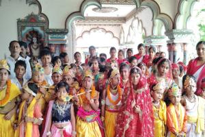 ଅମୃତିଆ ଶିଶୁ ମନ୍ଦିରରେ ଧୁମଧାମରେ ଜନ୍ମାଷ୍ଟମୀ ପାଳିତ