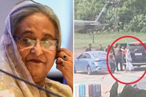 ପ୍ରଧାନମନ୍ତ୍ରୀ ପଦରୁ ଇସ୍ତଫା ପରେ ବାଂଲାଦେଶ ଛାଡ଼ି ଭାରତରେ ପହଞ୍ଚିଲେ ଶେଖ୍‌ ହସିନା