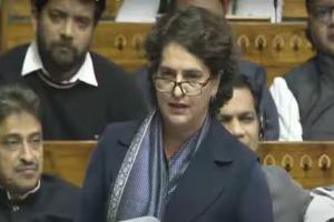 ସଂସଦରେ କେନ୍ଦ୍ରକୁ ପ୍ରିୟଙ୍କା ଗାନ୍ଧୀଙ୍କ ଜୋରଦାର ଟାର୍ଗେଟ