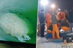 ୭୦୦ ଫୁଟ ଗଭୀର ବୋରୱେଲରେ ଫସିଲା ୩ ବର୍ଷର ଝିଅ, ଉଦ୍ଧାର କାର୍ଯ୍ୟ ଜାରି…