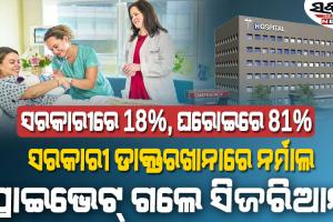 ଘରୋଇ ଡାକ୍ତରଖାନାର ତୁଟୁନି ଅସ୍ତ୍ରୋପଚାର ପ୍ରସବ ମୋହ, ବିଧାନସଭାରେ ସ୍ବାସ୍ଥ୍ୟ ମନ୍ତ୍ରୀ କହିଲେ…..