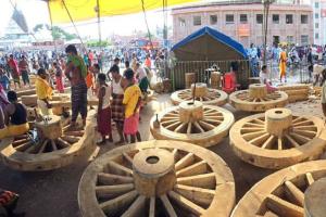 ରଥଖଳାରୁ… ତିନିରଥର ସରିଲା ୩୫ ଚକ ନିର୍ମାଣ…