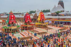 ରଥଯାତ୍ରା ନୀତିକାନ୍ତି ପାଇଁ ପୁରୀ ଶ୍ରୀମନ୍ଦିରରେ ପହଞ୍ଚିଲା ୩୮୦ କେଜି ‘ବାସୁଙ୍ଗା ପାଟ’ 