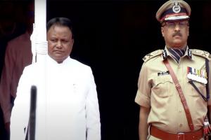 рмЧрм╛рмирнНрмзрнА рморм╛рм░рнНрмЧрм░рнЗ рм░рм╛рмЬрнНрнЯрм╕рнНрмдрм░рнАрнЯ рм╕рнНрммрм╛рмзрнАрмирмдрм╛ рмжрм┐рммрм╕; рмкрмдрм╛рмХрм╛ рмЙрмдрнНрмдрнЛрм│рми рмХрм▓рнЗ рморнБрмЦрнНрнЯрмормирнНрмдрнНрм░рнА рморнЛрм╣рми рмЪрм░рмг рморм╛рмЭрнА