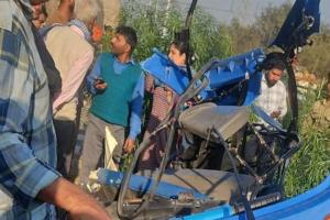 ମୋରାଦାବାଦରେ ମର୍ମନ୍ତୁଦ ସଡ଼କ ଦୁର୍ଘଟଣା: ଚାଲିଗଲା ଗୋଟିଏ ପରିବାରର ୬ଜଣଙ୍କ ଜୀବନ