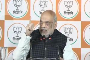 ନିର୍ବାଚନ ପୂର୍ବରୁ ପଶ୍ଚିମବଙ୍ଗରେ ଗର୍ଜିଲେ ଅମିତ ଶାହ: କହିଲେ '୨୦୨୬ରେ ବେଙ୍ଗଲରେ ବିଜେପି ସରକାର'