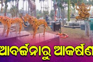 ଅଦରକାରୀ ସାମଗ୍ରୀରୁ ଆକର୍ଷଣୀୟ କଳାକୃତି: ରାଜଧାନୀରେ ପ୍ରଥମ ୱେଷ୍ଟ ଟୁ ୱେଲ୍‌‌ଥ ସ୍କିଲ୍‌‌ ପାର୍କ
