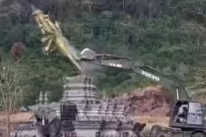 ଥାଇଲ୍ୟାଣ୍ଡ-କାମ୍ବୋଡିଆ ସୀମାରେ ଭଗବାନ ବିଷ୍ଣୁଙ୍କ ମୂର୍ତ୍ତି ଭଙ୍ଗାଯିବା ଘଟଣାକୁ ଭାରତର କଡ଼ା ନିନ୍ଦା