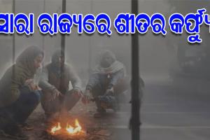 ସାରା ରାଜ୍ୟରେ ହାଡ଼ଭଙ୍ଗା ଶୀତ ଜାରି; ରାତି ବଢ଼ିବା ସାଙ୍ଗକୁ ବଢ଼ୁଛି ଥଣ୍ଡା, ଖସୁଛି ପାରଦ