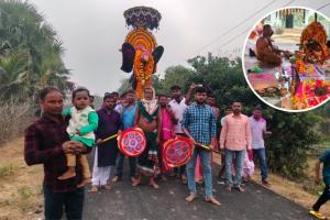 କୃଷ୍ଣପ୍ରସାଦରେ ଶ୍ରୀ ଶନି ଦେବଙ୍କ ୫୨ତମ ବାର୍ଷିକ ଉତ୍ସବ: ନାମ ସଂକୀର୍ତ୍ତନ ଓ ପାଇକ ଆଖଡ଼ାରେ କମ୍ପିଲା ଗାଁ ଦାଣ୍ଡ