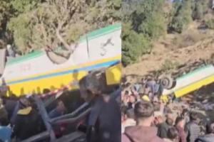 ହିମାଚଳ ପ୍ରଦେଶରେ ମର୍ମନ୍ତୁଦ ସଡ଼କ ଦୁର୍ଘଟଣା: ଘାଟିରୁ ତଳକୁ ଖସିଲା ବସ୍‌, ୮ ମୃତ