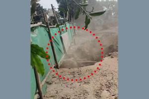 ନିର୍ମାଣ କାମ ଚାଲିଥିବାବେଳେ କଟକ ସିଡିଏରେ ଫାଟିଲା ଗ୍ୟାସ୍‌ ପାଇପ୍ ଲାଇନ୍‌, ଲୋକେ ଆତଙ୍କିତ