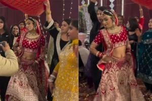 Viral Video: ବାହାଘରରେ କନିଆର ଏମିତି ନାଚ ଦେଖି ଭଡ଼କିଲେ ଲୋକେ! କହିଲେ- 'ଖରାପ ହୋଇପାରେ ମାହୋଲ'