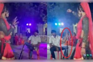 ଗ୍ୱାଲିୟରରେ ନର୍ତ୍ତକୀଙ୍କ ସାମ୍ନାରେ ଦେଖାଇଲେ ଦବଙ୍ଗଗିରି, ଚେୟାରରେ ବସି ଯୁବକ କଲେ ଫାୟାରିଂ; ଭିଡିଓ ଭାଇରାଲ