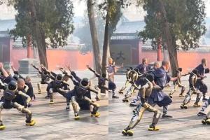 Viral Video: ଚୀନର ଶାଓଲିନ୍ ମନ୍ଦିରରେ କୁଙ୍ଗ ଫୁ ଶିଖୁଛନ୍ତି ରୋବଟ୍