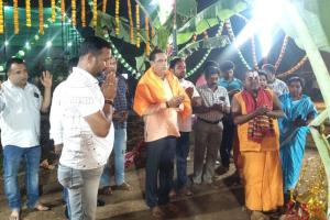 ଶିଶୁପାଳଗଡ଼ରେ ମା’ ଡାଳଖାଇ ଠାକୁରାଣୀଙ୍କ ଚତୁର୍ଥ ବାର୍ଷିକ ପ୍ରତିଷ୍ଠା ଉତ୍ସବ, ଯୋଗଦେଲେ ଏକାମ୍ର ବିଧାୟକ