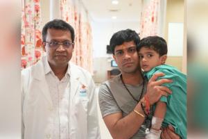 ଜଟିଳ ମେରୁଦଣ୍ଡ ରୋଗରେ ପୀଡ଼ିତ ୩ ବର୍ଷର ଶିଶୁ ସୁସ୍ଥ , ନୂଆ ଜୀବନ ଦେଲା ମଣିପାଲ ହସ୍ପିଟାଲ