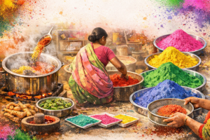 ହୋଲି ପାଇଁ ବ୍ୟବହାର ହେଉଥିବା ‘ଫଗୁ’ ବା ରଙ୍ଗ କିପରି ପ୍ରସ୍ତୁତ ହୁଏ? ଜାଣନ୍ତୁ ସମ୍ପୂର୍ଣ୍ଣ ପ୍ରକ୍ରିୟା