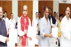 ରାଜ୍ୟସଭା ନିର୍ବାଚନ: ମନମୋହନ, ସୁଜିତ୍‌, ସଂତୃପ୍ତଙ୍କ ସହଜ ବିଜୟ; ଦିଲ୍ଲୀପଙ୍କୁ ଜିତାଇଲା ୧୧ ବିଧାୟକଙ୍କ କ୍ରସ ଭୋଟିଂ