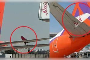 ଦିଲ୍ଲୀ ବିମାନବନ୍ଦରରେ ଟଳିଲା ବଡ଼ ଦୁର୍ଘଟଣା: ସ୍ପାଇସ୍ ଜେଟ୍ ଏବଂ ଆକାଶା ଏୟାର ବିମାନ ମଧ୍ୟରେ ଧକ୍କା