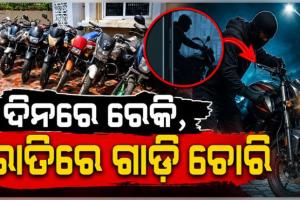 ନୟାପଲ୍ଲୀ ଥାନା ପୋଲିସ ହାତରେ ବାଇକ ଲୁଟେରା ଗ୍ୟାଙ୍ଗ; ୩ଗିରଫ, ୧୫ ଗାଡି ଜବତ