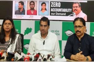 ଭବ୍ୟ ସ୍ୱାଗତ ମାଧ୍ୟମରେ ଧର୍ମେନ୍ଦ୍ରଙ୍କ ବିଫଳତାକୁ ଲୁଚାଇବାକୁ ଅପପ୍ରୟାସ କରାଯାଉଛି: ବିଜେଡି