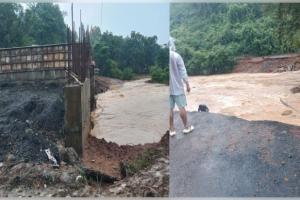 ଲଘୁଚାପ ବର୍ଷାରେ ଭାସିଗଲା ହନୁମନ୍ତିଆ ଓ କରଦାଙ୍ଗି ପୋଲ, ୫ ପଂଚାୟତର ୨୫ ହଜାରରୁ ଅଧିକ ଲୋକ ପ୍ରଭାବିତ