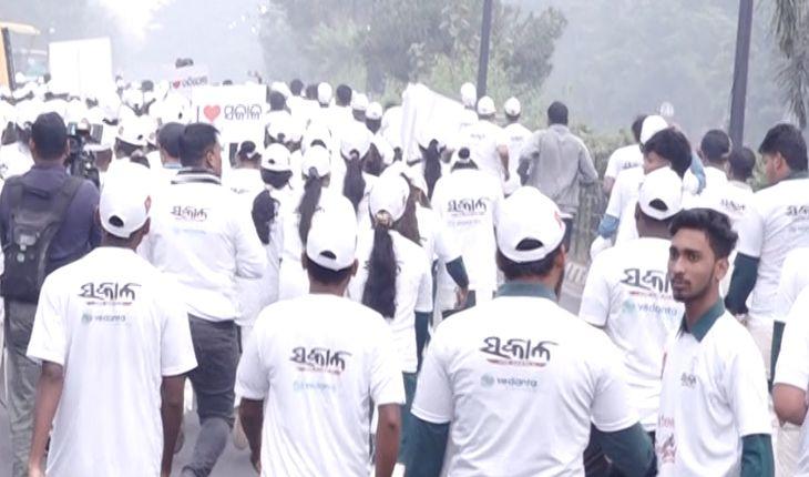 ଦୈନିକ ଖବରକାଗଜ ‘ସକାଳ’ର ୫ମ ସ୍ବନକ୍ଷତ୍ର ଅବସରରେ ମିନି ମାରାଥନ