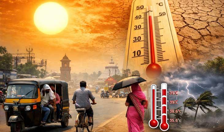 ମାର୍ଚ୍ଚ ଆରମ୍ଭରୁ ଡରାଇଲାଣି ତାତି: ଝାରସୁଗୁଡ଼ାରେ ପାରଦ ଟପିଲା ୪୦ ଡିଗ୍ରୀ