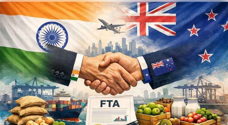 ଭାରତ ଏବଂ ନ୍ୟୁଜିଲ୍ୟାଣ୍ଡ ମଧ୍ୟରେ ଐତିହାସିକ ମୁକ୍ତ ବାଣିଜ୍ୟ ଚୁକ୍ତି ସ୍ୱାକ୍ଷରିତ: ଭାରତୀୟ ରପ୍ତାନି ଉପରେ ରହିବନି ଶୁଳ୍କ